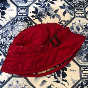 Kids Authentic Burberry Unisex Rain Quilted Hat